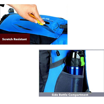 Black 30L Waterproof Hiking Camping Bag - Image 6