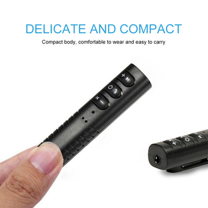 Wireless Bluetooth AUX Audio Music Receiver Car Adapter