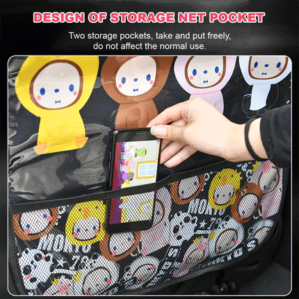 Cartoon Car Seat Back Protector - Image 6