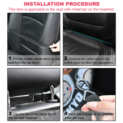 Cartoon Car Seat Back Protector - Image 7