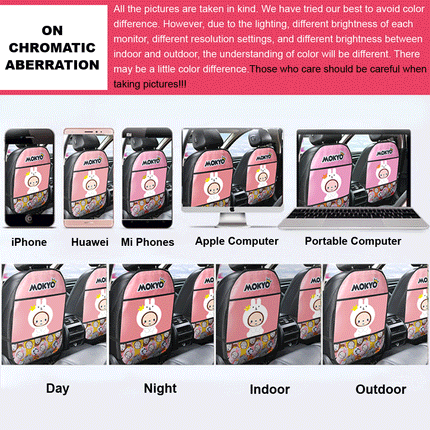 Cartoon Car Seat Back Protector - Image 9