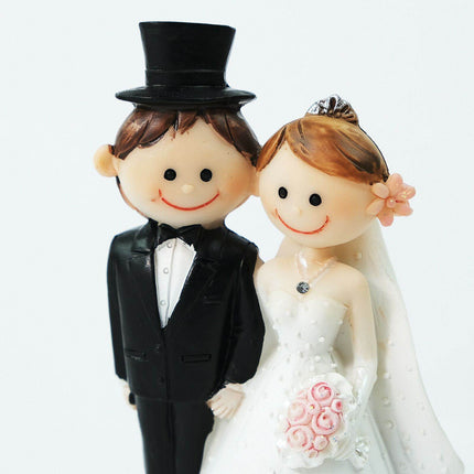 Cartoon Wedding Cake Topper - Image 1