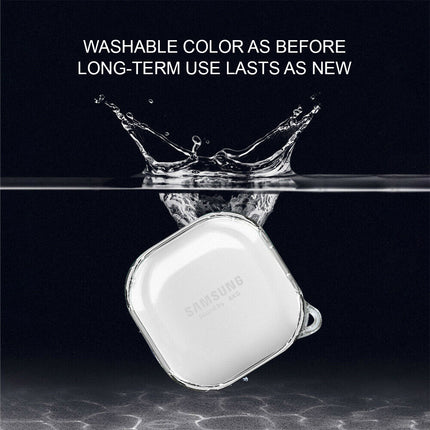Samsung Galaxy Buds 2 Live Pro Earbuds Silicone Protective Cover Case