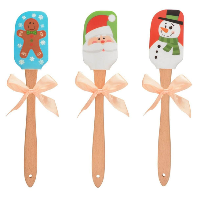 Christmas Silicone Spatula (3 Pieces) - Image 1