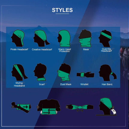 Cycling Neck Warmer Scarf Balaclava Face Mask - Image 5