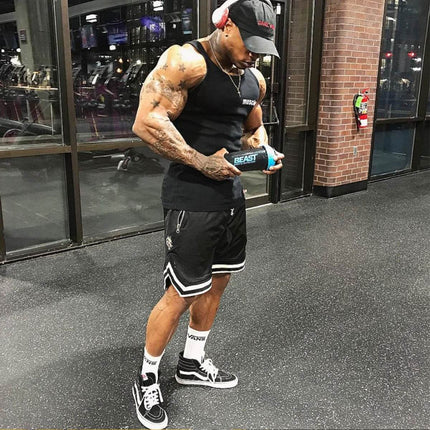DK15 Gym Tank Bodybuild Gym Shorts - Image 4