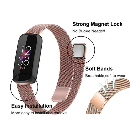 Fitbit Luxe Soft Stainless Watch Band - Image 3