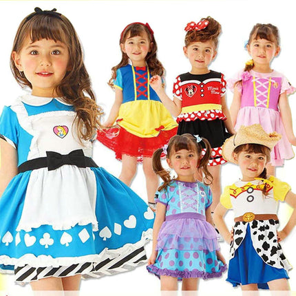 Girls Princess Costumes Dress Skirt 90-130cm - Image 1