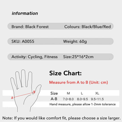 Half Finger Cycling Road Bicycle Gloves - Image 10