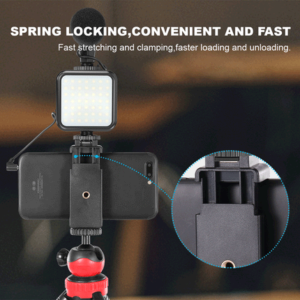 Jumpflash 04LM Mobile Phone Vlogging Selfie Stand Kit With Gorilla Tripod - Image 6