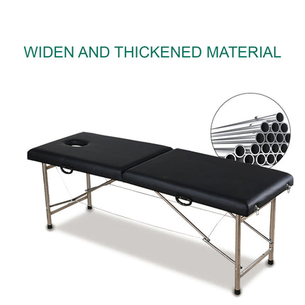 Massage Table Portable Aluminium Massage Bed Therapy Folding
