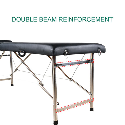 Massage Table Portable Aluminium Massage Bed Therapy Folding