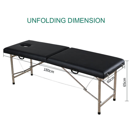Massage Table Portable Aluminium Massage Bed Therapy Folding
