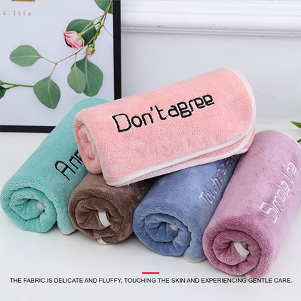 Microfiber Quick Dry Face Washer Towel Hair Dryer Bath Shower Hat 35 x 75cm - Image 4