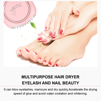 Mini Rechargeable Multi Purpose Beauty Fan Dyer - Image 6