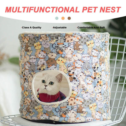 Multifunction Collapsible Pet Bed Tunnel - Image 3