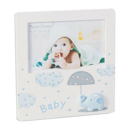 Newborn Baby Photo Frame My First Year 12 Month Keepsak Collage Gift 13 Pictures - Image 1