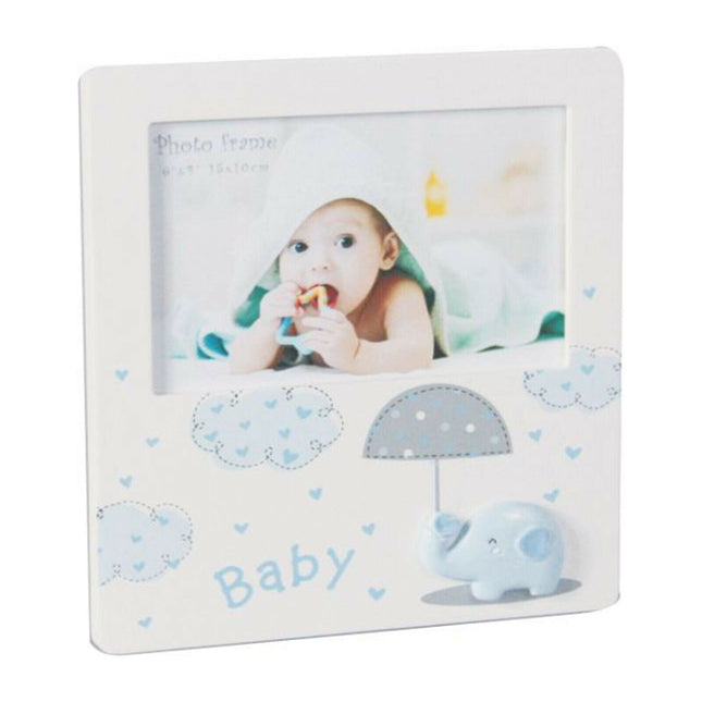 Newborn Baby Photo Frame My First Year 12 Month Keepsak Collage Gift 13 Pictures - Image 1