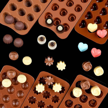 Non-Stick Silicone Cake Chocolate Mold - Image 3