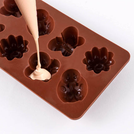 Non-Stick Silicone Cake Chocolate Mold - Image 4