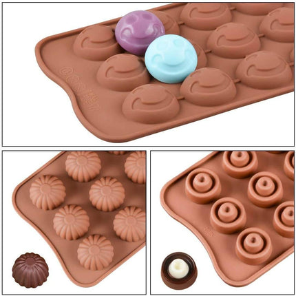Non-Stick Silicone Cake Chocolate Mold - Image 5