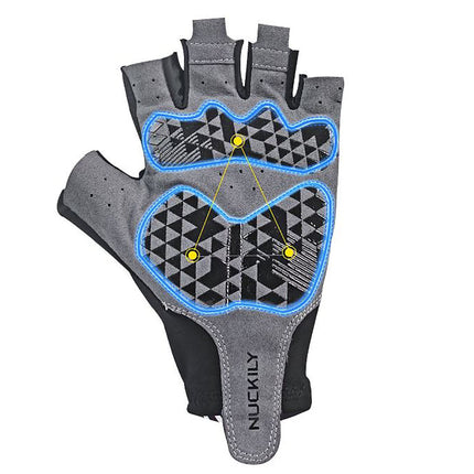 Nuckily Half Finger Cycling Gloves - Image 4