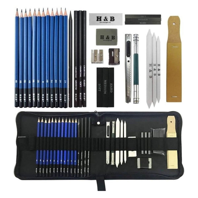 Professional Sketching Pencils Art Set - Image 1