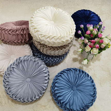 Round Pumpkin Tatami Seat Cushion - Image 6