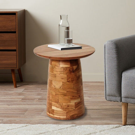 Modern Wooden Round Side Table Classic Coffee Table
