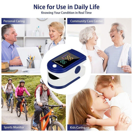 Portable Digital Finger Pulse Oximeter Blood Oxygen Saturation