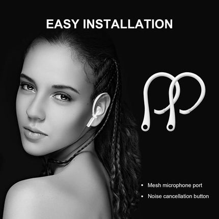 2 Pairs Ear Hooks Anti Lost Secure AirPods 2 2nd 3rd Pro Generation Holder Loops