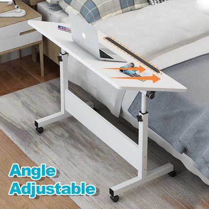 Adjustable Laptop Table Standing Foldable Desk Side Table