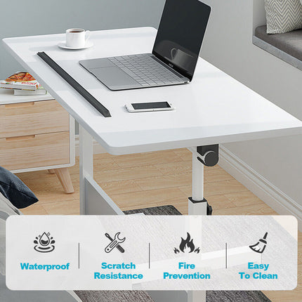 Adjustable Laptop Table Standing Foldable Desk Side Table