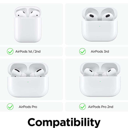 2 Pairs Ear Hooks Anti Lost Secure AirPods 2 2nd 3rd Pro Generation Holder Loops