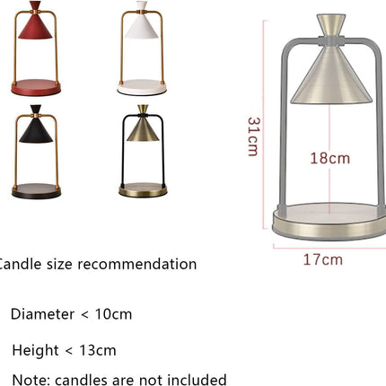Aromatherapy Electric Candle Warmer Lamp Melting Wax Dimmable