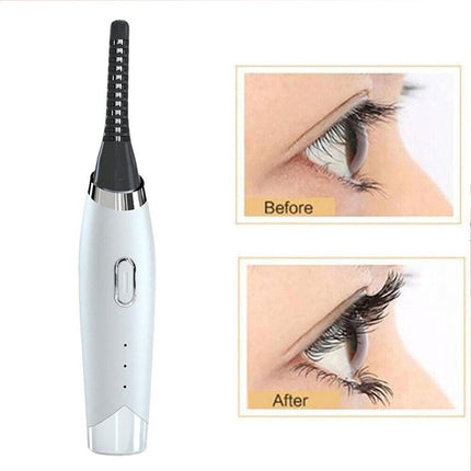 Electric Heated Eyelash Curler Long Lasting Tool