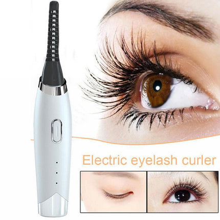 Electric Heated Eyelash Curler Long Lasting Tool