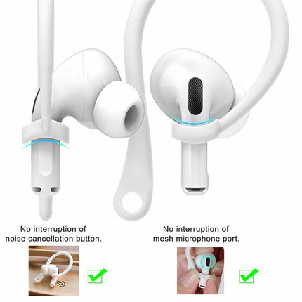 2 Pairs Ear Hooks Anti Lost Secure AirPods 2 2nd 3rd Pro Generation Holder Loops