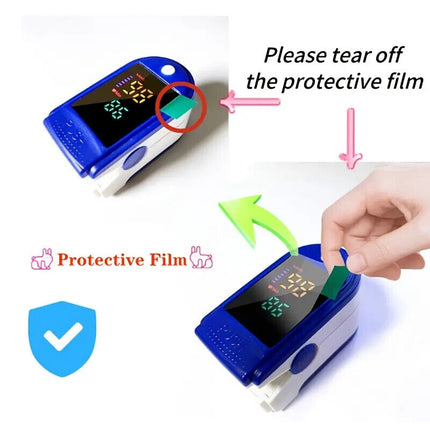 Portable Digital Finger Pulse Oximeter Blood Oxygen Saturation