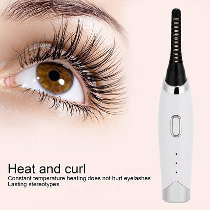 Electric Heated Eyelash Curler Long Lasting Tool