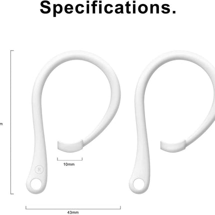 2 Pairs Ear Hooks Anti Lost Secure AirPods 2 2nd 3rd Pro Generation Holder Loops