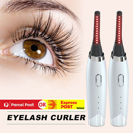 Electric Heated Eyelash Curler Long Lasting Tool