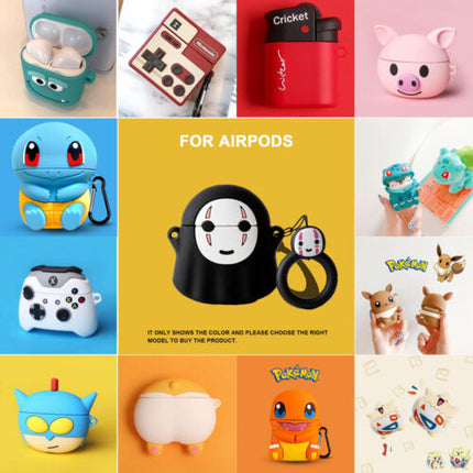 Airpods 1 2 Pro 2nd generation earphone Shockproof Silicon Case Cartoon Cover