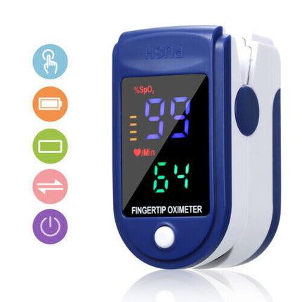 Portable Digital Finger Pulse Oximeter Blood Oxygen Saturation