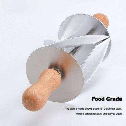 Stainless Steel Croissant Cutter Roller - Image 3