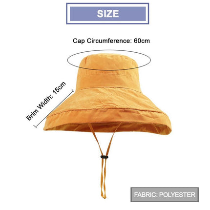 Summer Sun Hat Wide Brim - Image 5