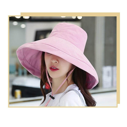 Summer Sun Hat Wide Brim - Image 9