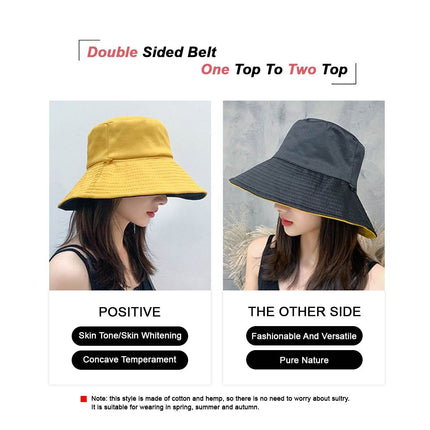 Sun Protective Summer Hat Wide Brim - Image 2