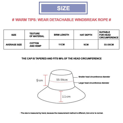Sun Protective Summer Hat Wide Brim - Image 4