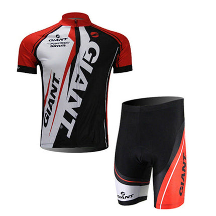 Team Giant Cycling Bike Clothing Jersey Shorts Set - Image 4